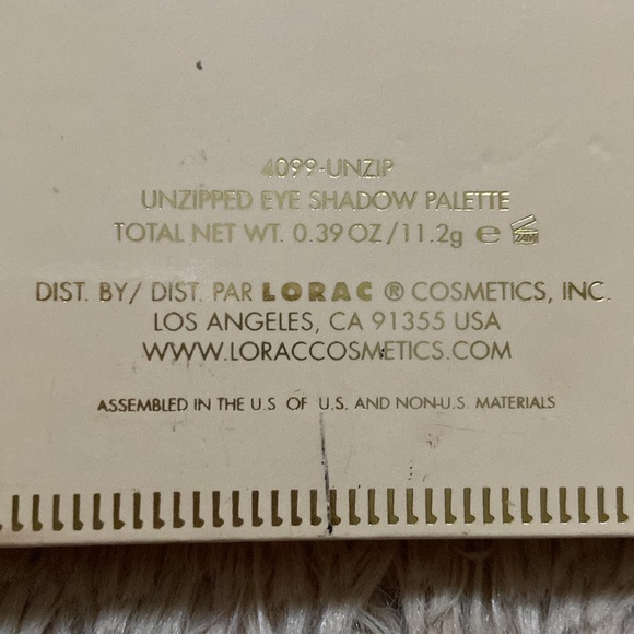 Lorac unzipped eyeshadow palette - Picture 5 of 5